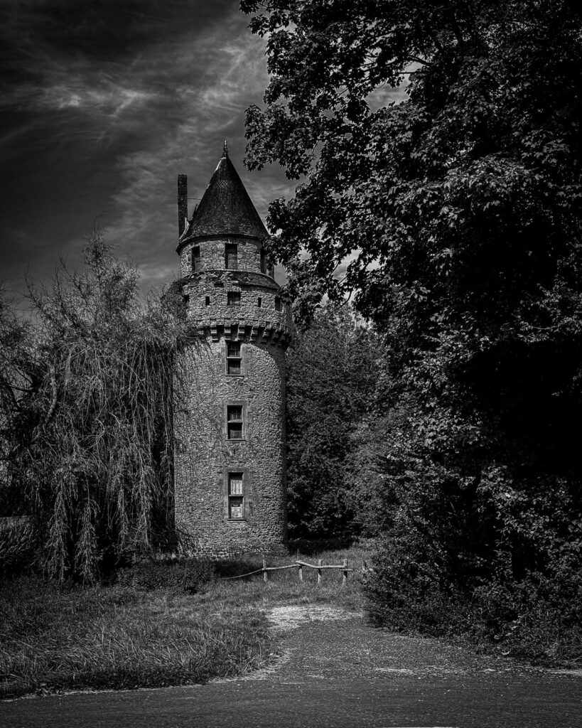 château tower, france