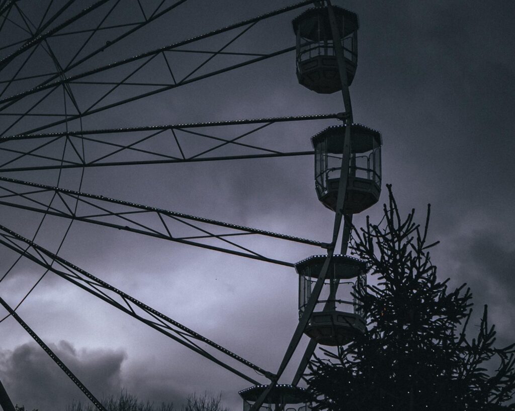 ferris wheel silhouette